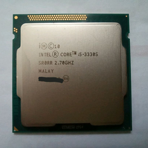 [국내 미발매 CPU] 인텔 저전력 i5-3330S (LGA 1155) 실사용은 물론 희귀, 수집용으로도 좋습니다. 이미지