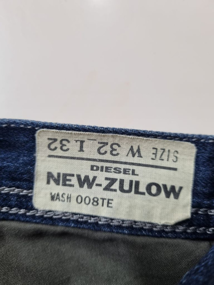 32)디젤 NEW-ZULOW 워싱 데님 생지 일자 명품 이미지