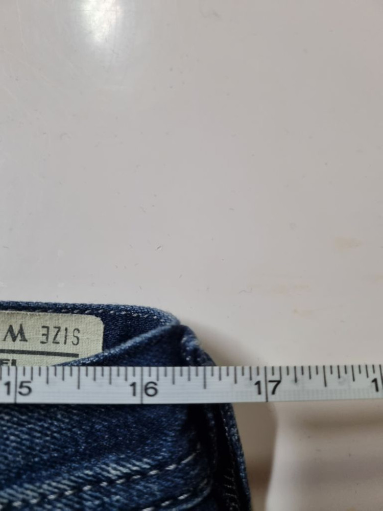 32)디젤 NEW-ZULOW 워싱 데님 생지 일자 명품 이미지