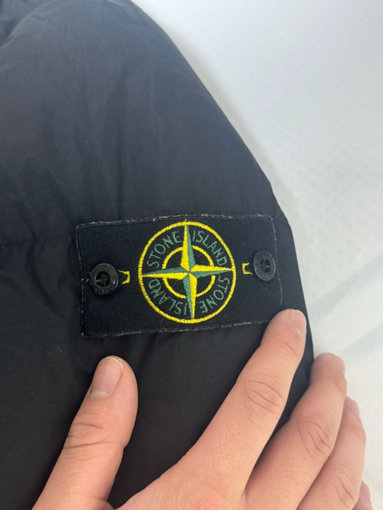 [L]22FW 스톤아일랜드 크링클랭스 논후드 블랙패딩 이미지