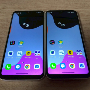 마이브 키즈폰(AT-M130) 화이트 2대 일괄 판매(07279) 이미지