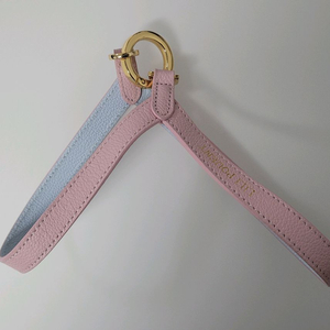 리리쁘앙 파스텔핑크/블루 투톤 뷔뷔 강아지하네스 판매합니다 이미지