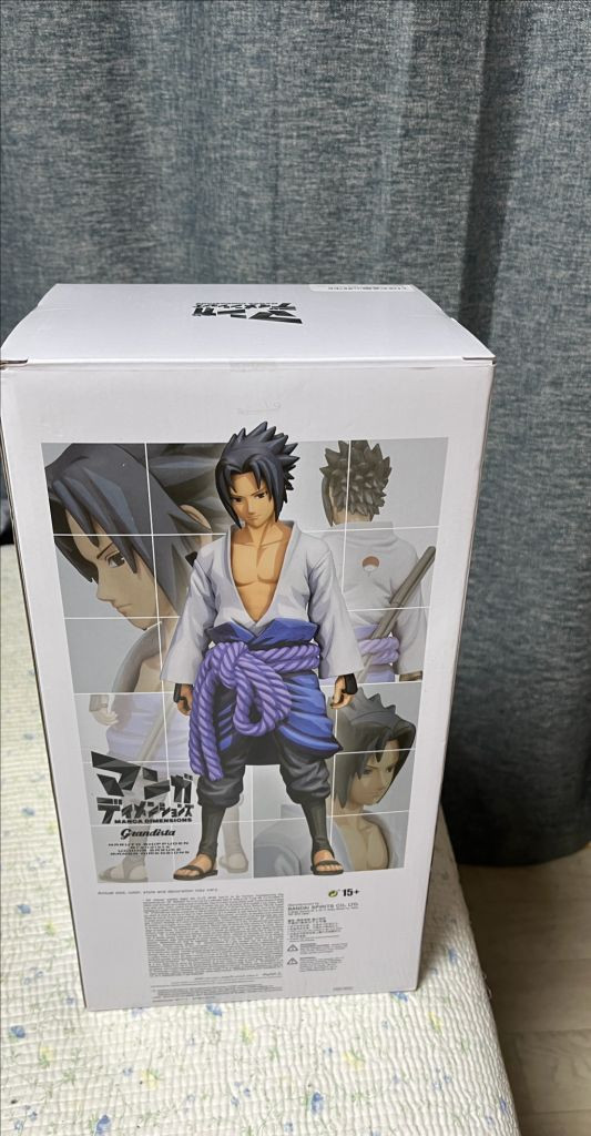 미개봉 나루토 그란디스타 사스케 망가디멘션 피규어 이미지