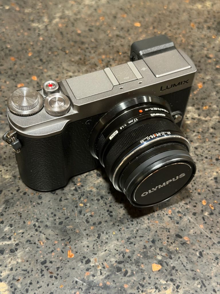 파나소닉 루믹스 GX9 및 마포 렌즈 이미지