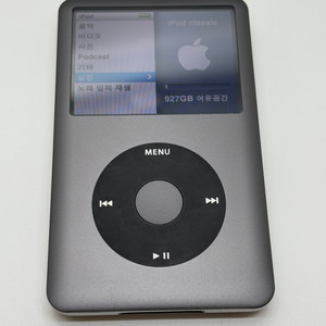 아이팟 클래식 7세대 1tb ssd 스페이스 그레이 이미지