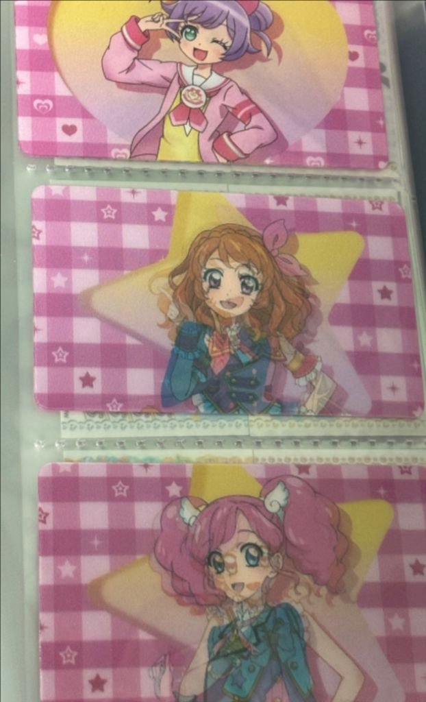 마지막 가격) 아이엠스타 프리파라 스타파라 렌티큘러 특전 하늘, 라라, 모모 일괄 판매 이미지