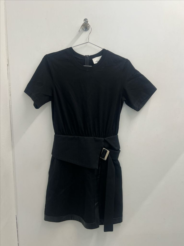 3.1 phillip lim 필립림 블랙 미니 원피스 US2 이미지