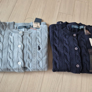 폴로 랄프로렌 케이블 여성용 니트 가디건 새상품 이미지