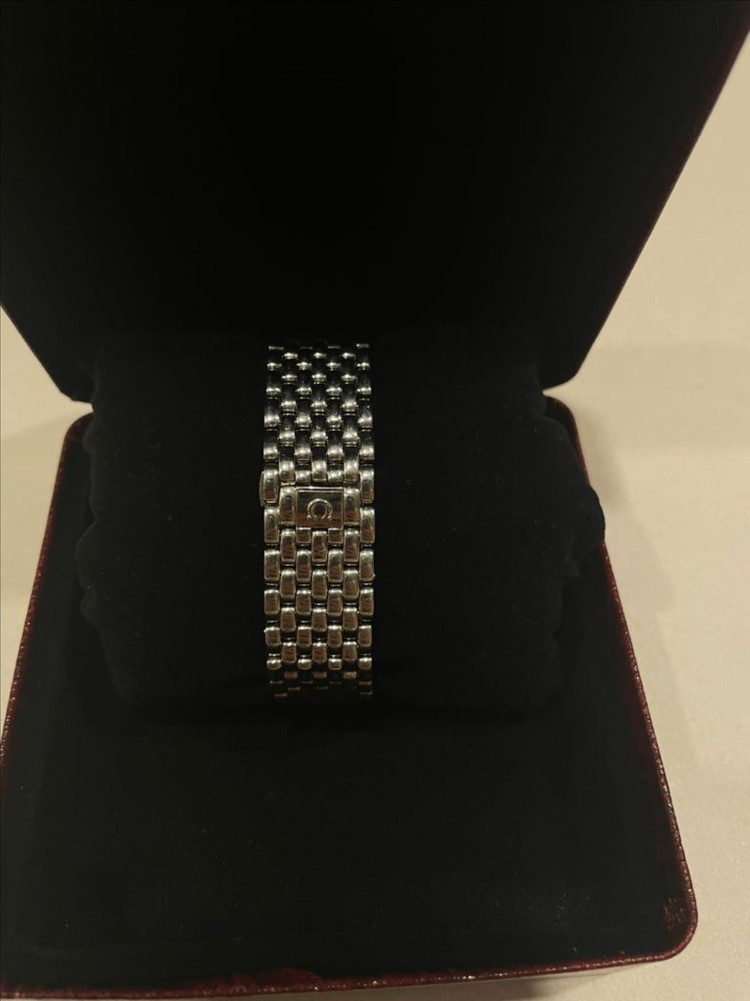 오메가 드빌 빈티지 메탈 쿼츠 시계 이미지