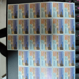 1000원짜리 우표 28장 25000원에 이미지