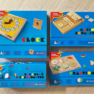 프랭크 펀앤매쓰 수학교구 4종 세트 이미지