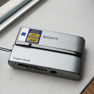 소니 사이버샷 DSC-T9 희귀 레트로 디지털 카메라 팝니다(한국어지원,예제사진첨부) 이미지