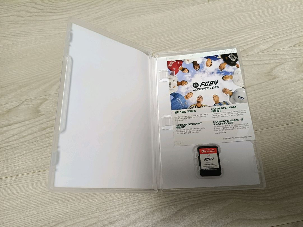 닌텐도 스위치 fc24 한글판 이미지