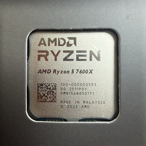 AMD 라이젠5 7600X CPU 이미지