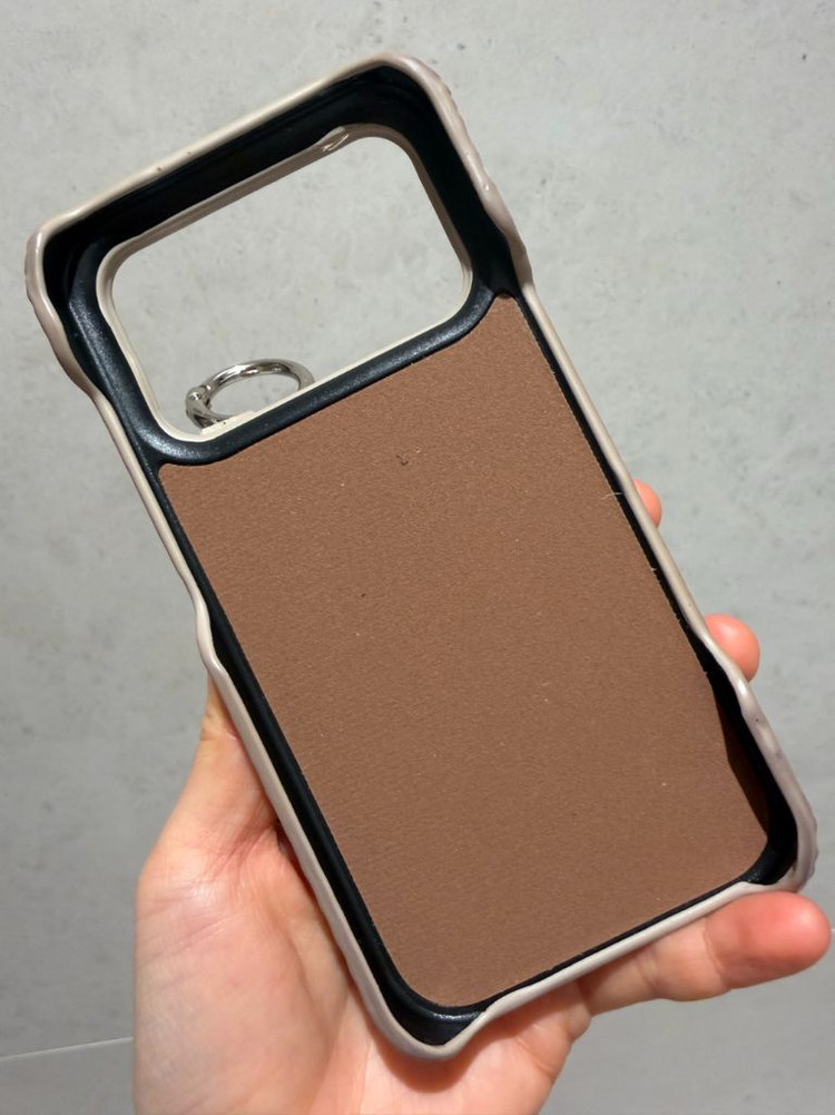 아이폰17프로 거울 카드지갑 뱀피패턴 (정가 44000) 이미지