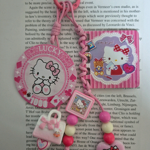 핸드메이드 키티 키링 이미지