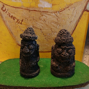 어항용 라탄 다이빙 피규어 세트 이미지