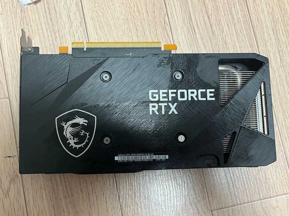 RTX 3050 8GB 그래픽카드 팔아요 네고문의 사절 - 안심되는 중고거래