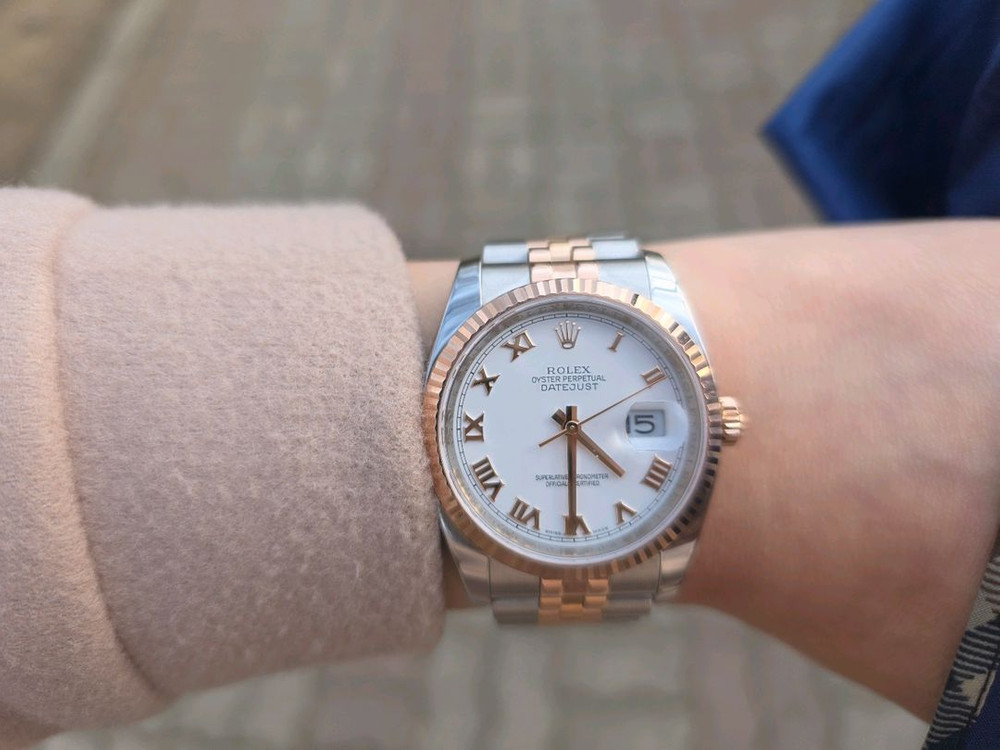 롤렉스 데이트저스트 116231 콤비 판매 (26년 3월 오버홀 완료) 이미지