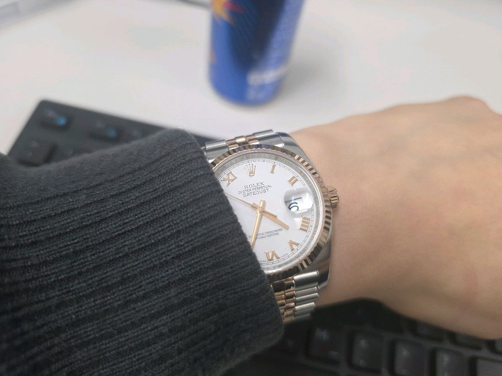 롤렉스 데이트저스트 116231 콤비 판매 (26년 3월 오버홀 완료) 이미지