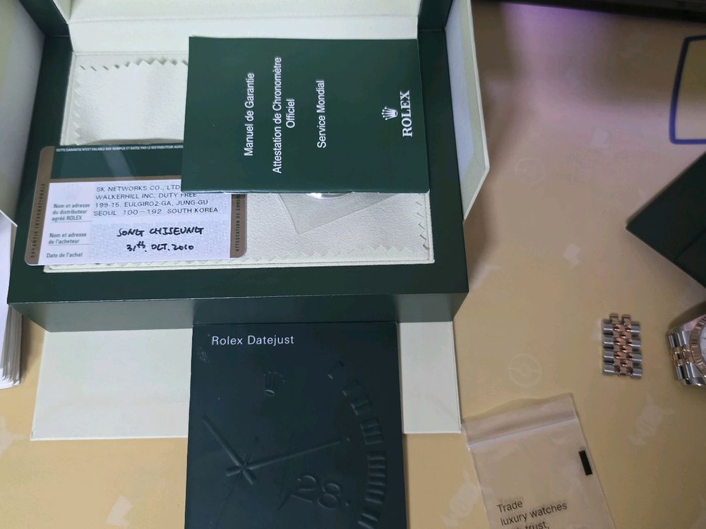 롤렉스 데이트저스트 116231 콤비 판매 (26년 3월 오버홀 완료) 이미지