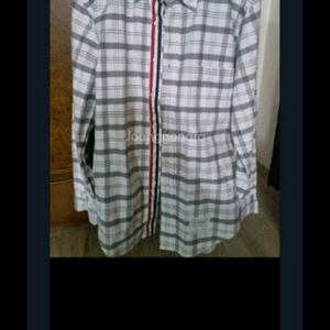 톰브라운. 체크 셔츠. S 이미지