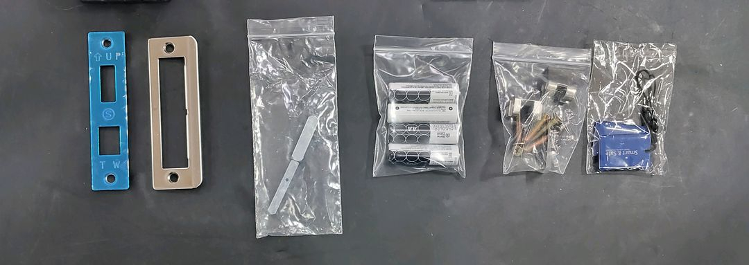 헤이홈 스마트 푸시풀 도어락 /직접 설치 이미지