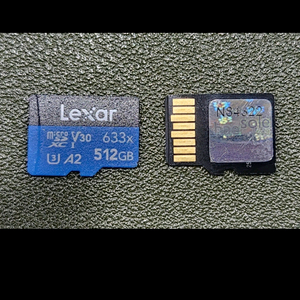 렉사 MicroSD 512GB V30 A2 633x 메모리팔아요 -서울- 이미지