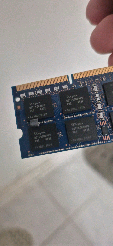 노트북용메모리 DDR3L 8GB PC3L-12800S 이미지