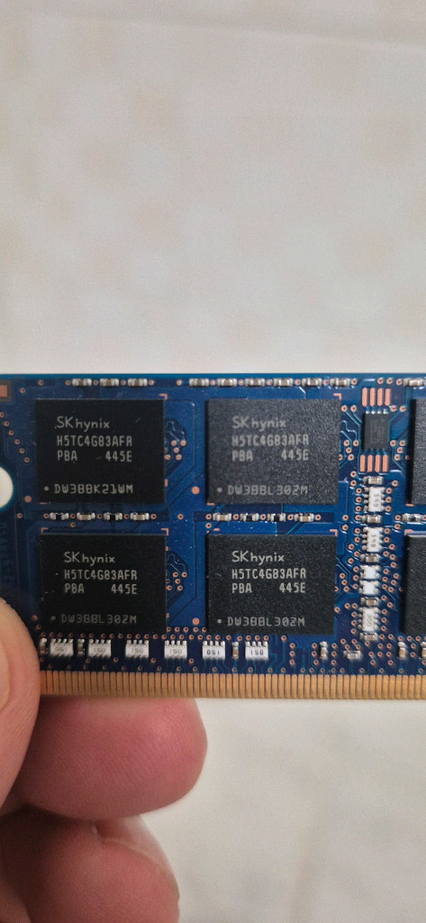 노트북용메모리 DDR3L 8GB PC3L-12800S 이미지