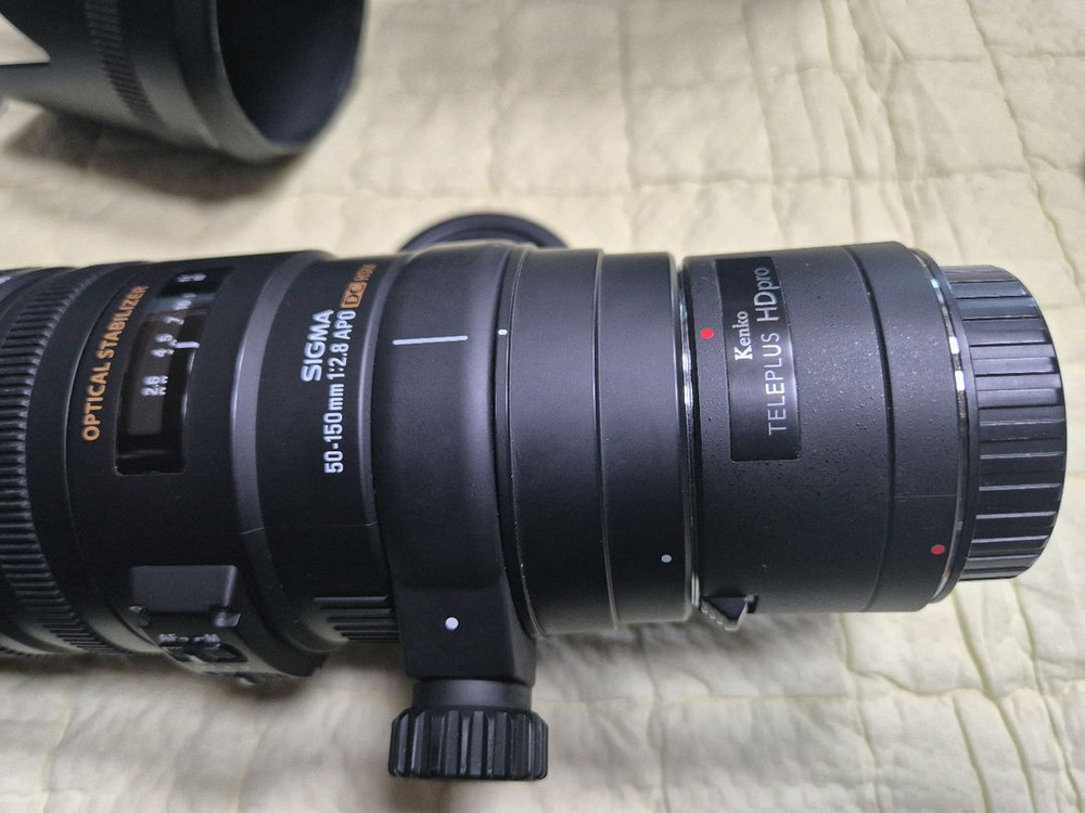 캐논용시그마 50-150mm os (텔레컨버트 추가) 이미지