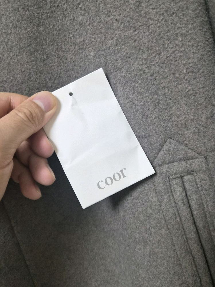 쿠어 발마칸 코트 멜란지토프 L사이즈 이미지