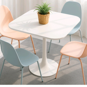 사각 다이닝테이블 세트 이미지