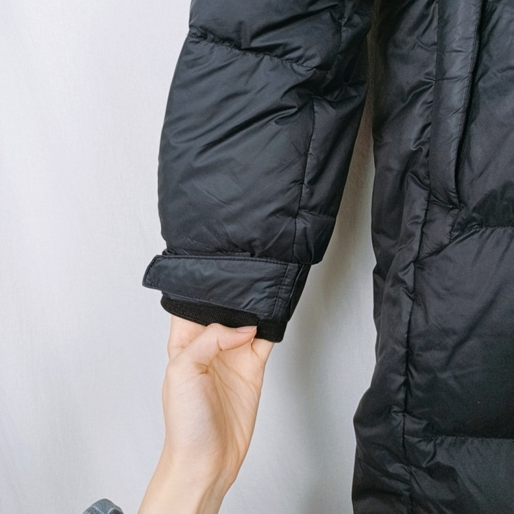 블랙야크/다운 롱 패딩 점퍼 후드 블랙 남90 S/라덴 이미지