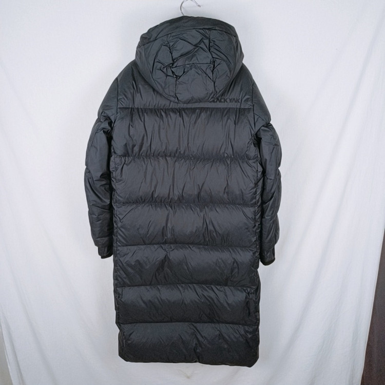 블랙야크/다운 롱 패딩 점퍼 후드 블랙 남90 S/라덴 이미지
