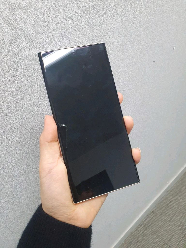 갤럭시 s22 울트라 256기가 블랙 화이트 자급제 핸드폰 이미지