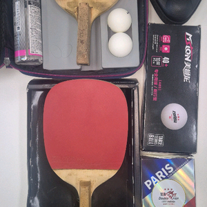 탁구배드민턴 펜홀더 라켓 세트 이미지