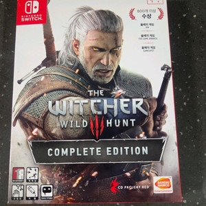 닌텐도스위치 위쳐3컴플리트 예판풀박스 특전포함 이미지