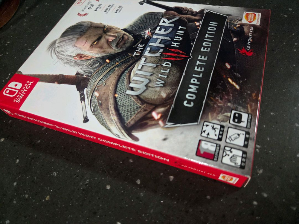 닌텐도스위치 위쳐3컴플리트 예판풀박스 특전포함 이미지