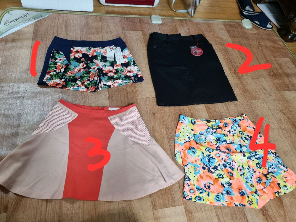 미니 스커트 치마 55사이즈 이미지