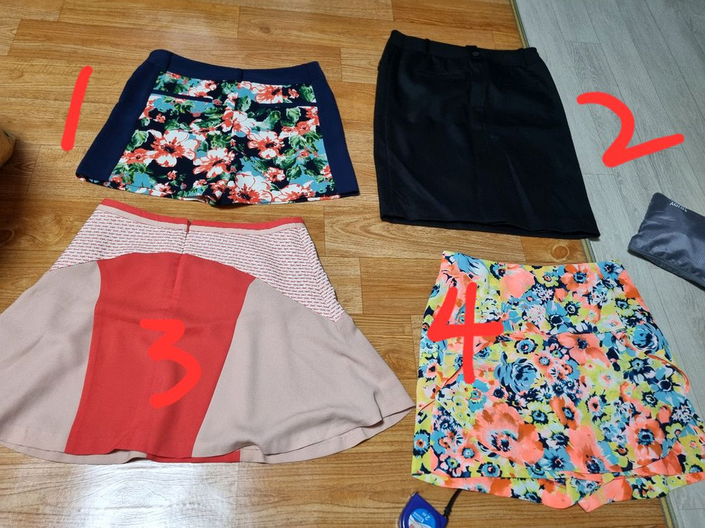 미니 스커트 치마 55사이즈 이미지