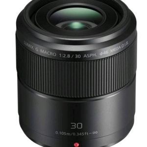 파나소닉 LUMIX G MACRO 30mm F2.8 ASPH 렌즈입니다 이미지