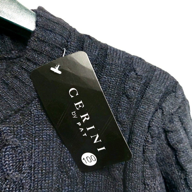 새제품/PAT피에이티 남성니트100/꽈배기니트 이미지