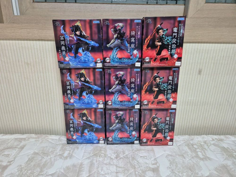 피규어 대량 판매) 미소녀,귀칼, 체인소맨,주술회전 피규어 이미지