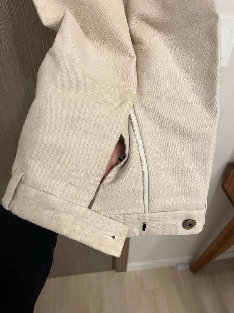 고트 몰스킨 아이보리 코튼 팬츠 31사이즈 이미지