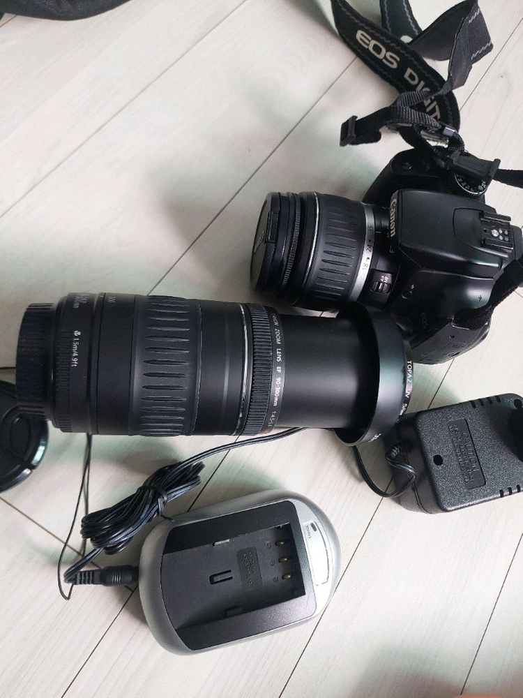 캐논디지텔 D400 DSLR 카메라 세트 이미지