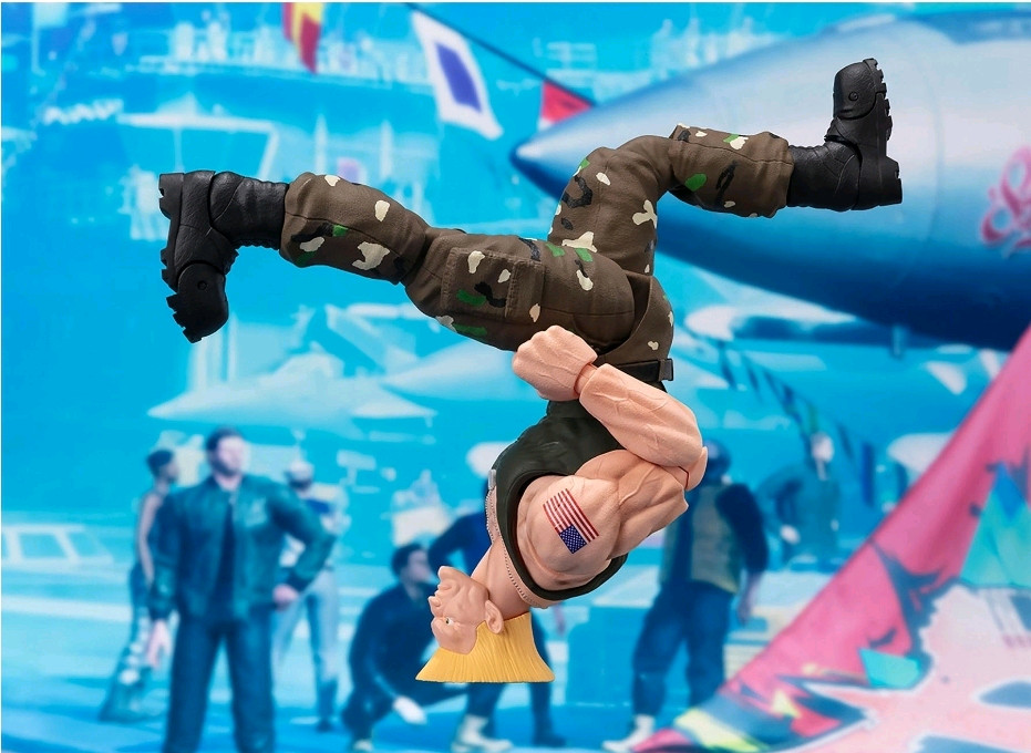 shf 스트리트파이터 가일 미개봉 판매합니다. 이미지