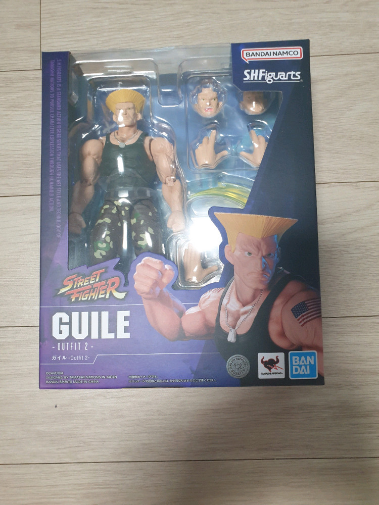 shf 스트리트파이터 가일 미개봉 판매합니다. 이미지