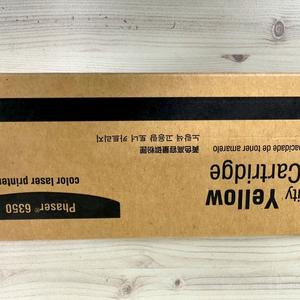 [IT] 제록스, 6350 프린터 카트리지 토너 (106R01144)(정품), 옐로우 이미지