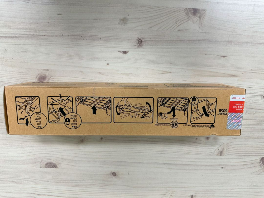 [IT] 제록스, 6350 프린터 카트리지 토너 (106R01144)(정품), 옐로우 이미지